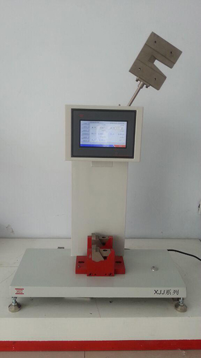 Cantilever impact strength tester